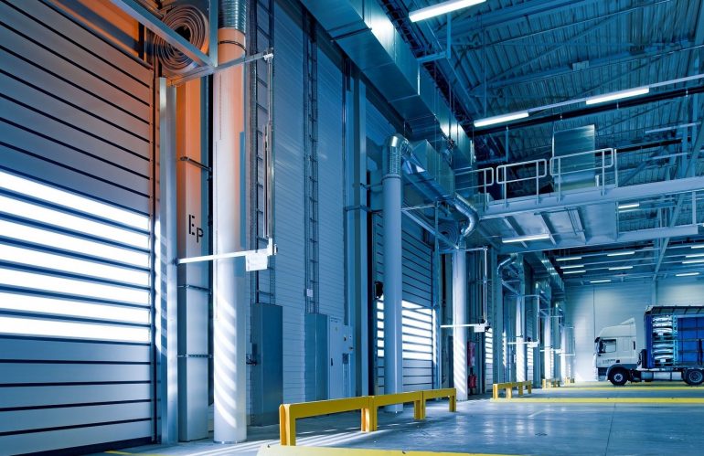 Warehouse and distribution centre security camera and access control installation by 360 Technology Group in North and South Carolina