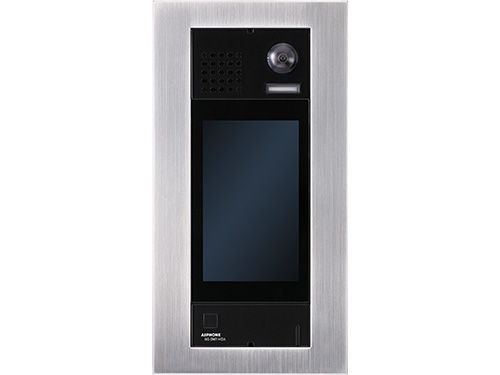 Aiphone IXG entrance station used with mobile and cloud services