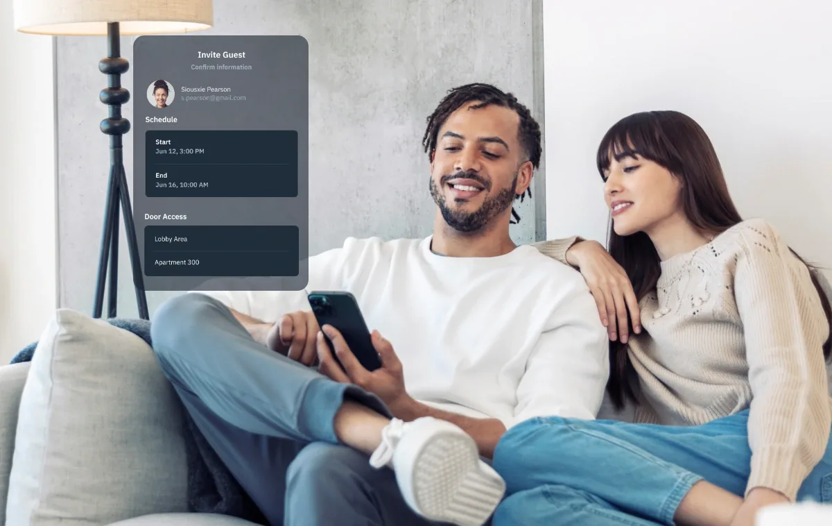 Brivo visitor management application