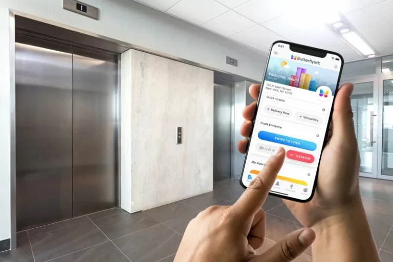 ButterflyMX elevator controls