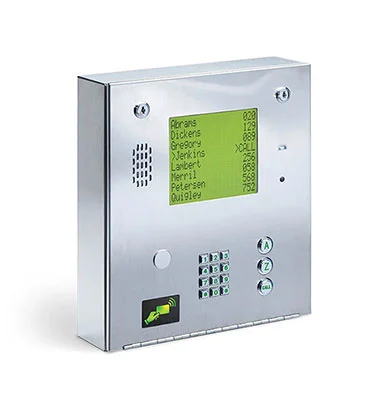 DoorKing 1837 telephone entry system for gated communities and commercial properties