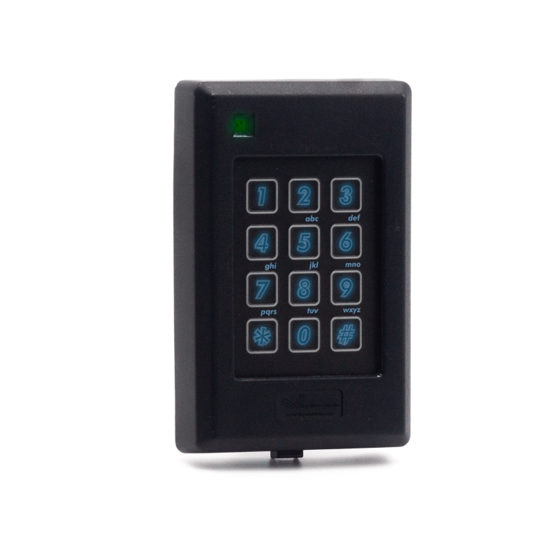 Keri NXT-6RK six-door access control panel with keypad