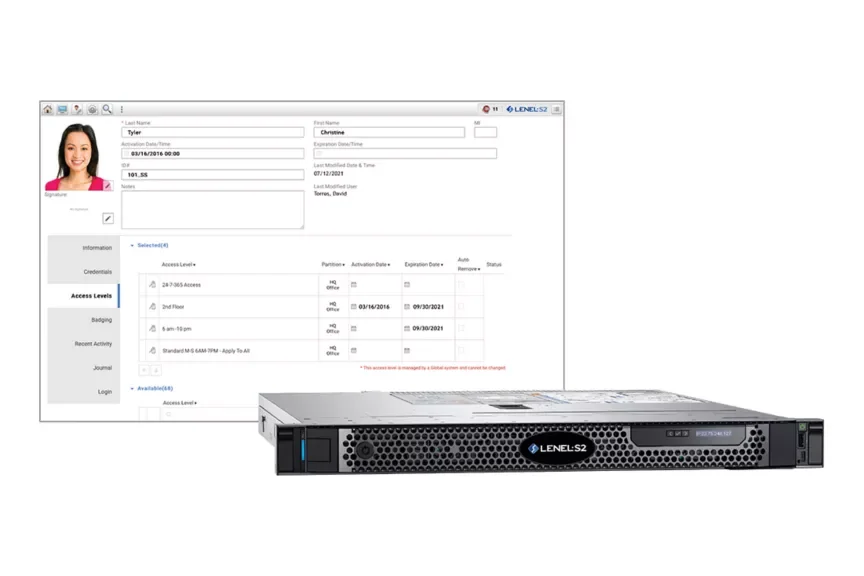 LenelS2 NetBox Enterprise access control system