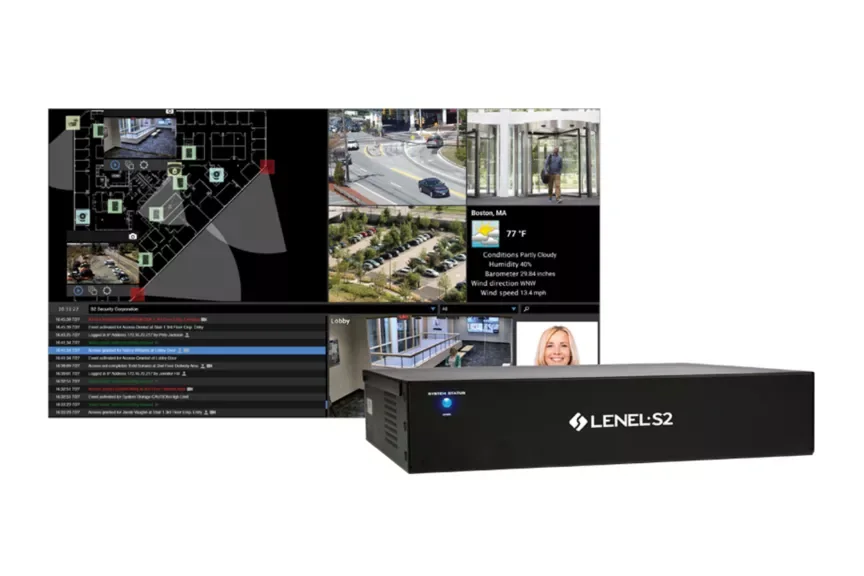LenelS2 NetBox VRx converged access and video appliance