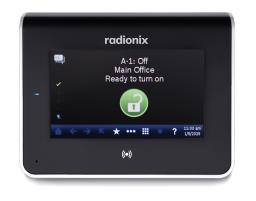 Radionix (formerly Bosch) B942 Touch Screen Keypad — supplied and installed by 360 Technology Group in North and South Carolina