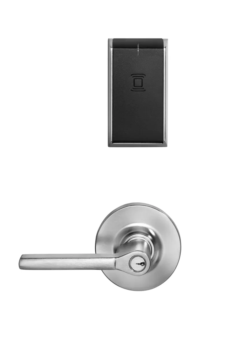 SARGENT IN100 Aperio wireless cylindrical lock reader and lever
