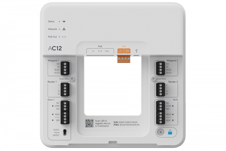 Verkada AC12 One-Door Controller — supplied and installed by 360 Technology Group in North and South Carolina
